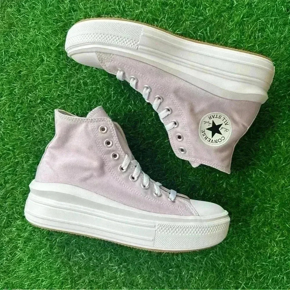 Converse Chuck Taylor All Star Move Hi Pale Amethyst - Picture 3 of 8